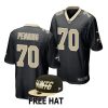 trevor penning new orleans saints 2022 nfl draft game men black jersey scaled