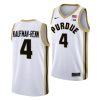 trey kaufman renn purdue boilermakers 2022 23college basketball white jersey scaled