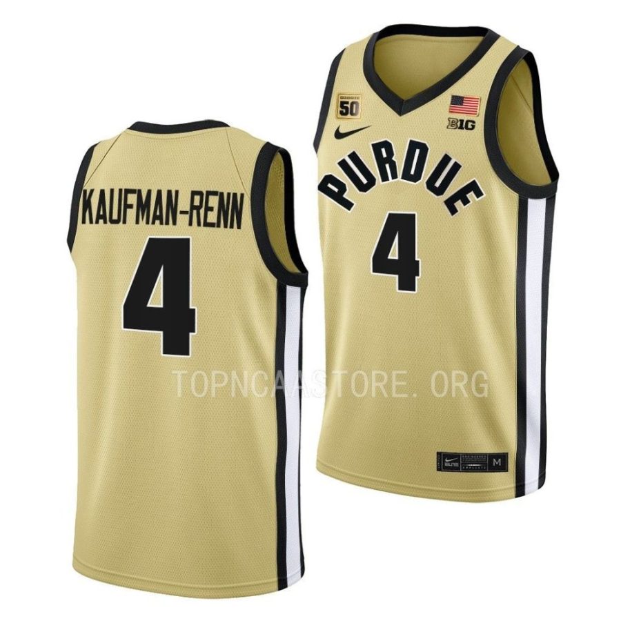 trey kaufman renn purdue boilermakers basketball 2022 23 swanigan patch jersey scaled