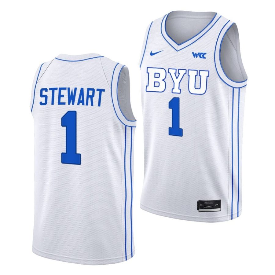 trey stewart byu cougars college basketball 2022 23 jersey scaled