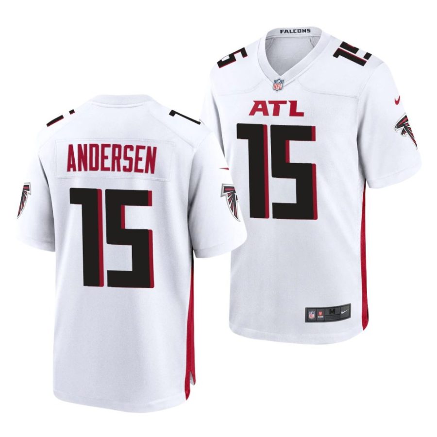 troy andersen atlanta falcons 2022 nfl draft game men white jersey scaled