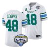 tulane green wave keith cooper white 2023 cotton bowl college football playoff jersey scaled