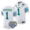 tulane green wave nick anderson white 2023 cotton bowl college football playoff jersey scaled