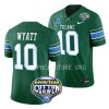 tulane green wave shae wyatt green 2023 cotton bowl college football playoff jersey scaled