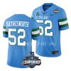 tulane green wave sincere haynesworth blue 2022 acc championship football jersey scaled