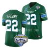 tulane green wave tyjae spears green 2023 cotton bowl college football playoff jersey scaled