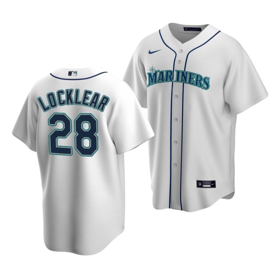 tyler locklear mariners home 2022 mlb draft replica white jersey scaled