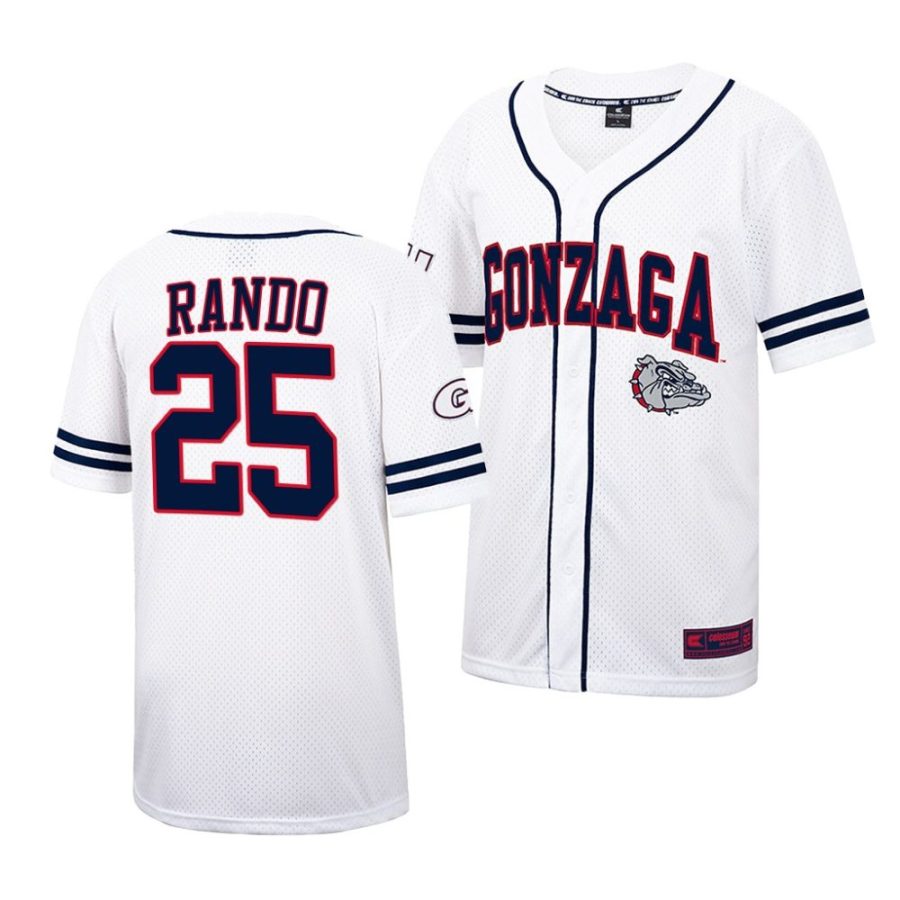 tyler rando gonzaga bulldogs 2022college baseball menfree spirited jersey scaled