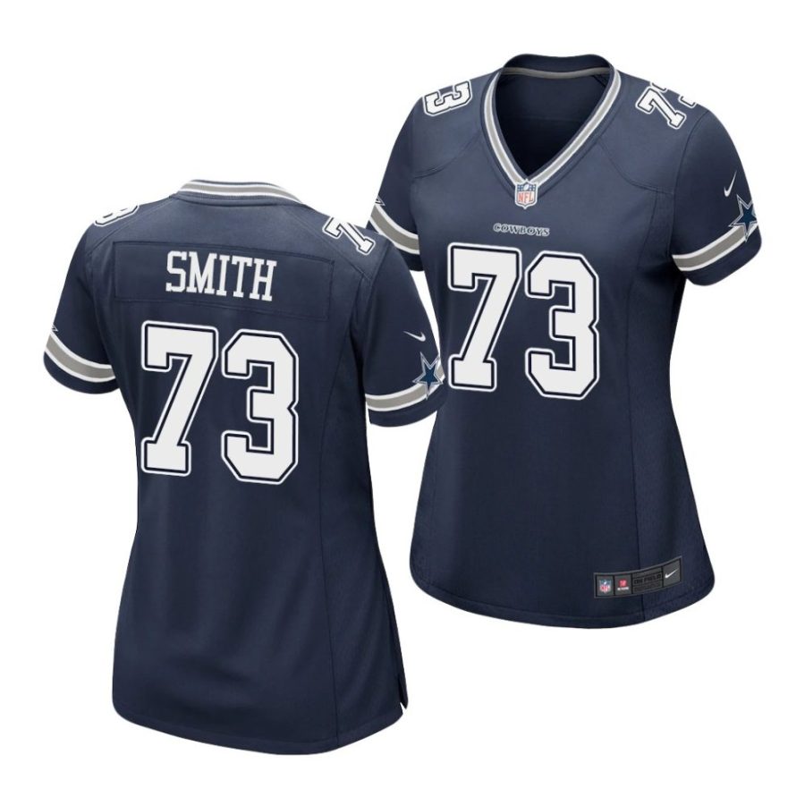 tyler smith dallas cowboys 2022 nfl draft game women navy jersey scaled