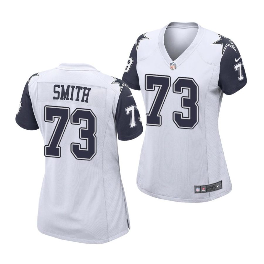 tyler smith dallas cowboys 2022 nfl draft game women white jersey scaled