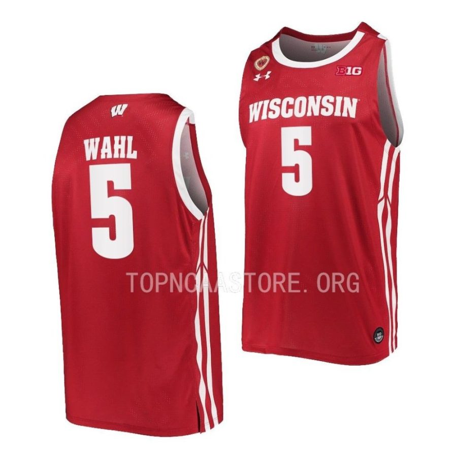 tyler wahl wisconsin badgers away basketball 2022 23 replica jersey scaled