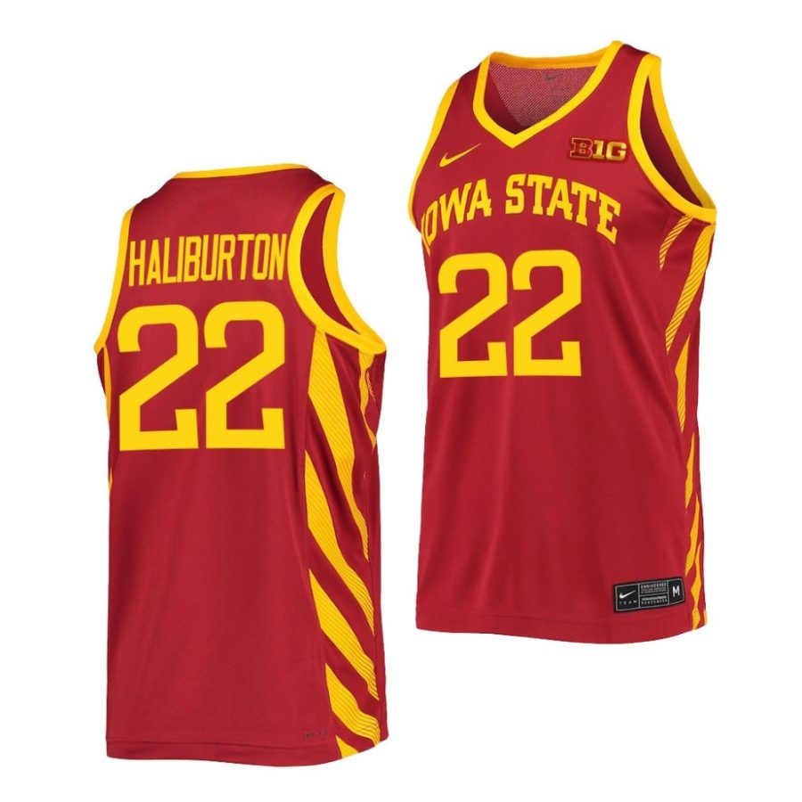 tyrese haliburton iowa state cyclones college basketball replicacardinal jersey scaled