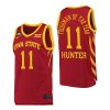 tyrese hunter red freshman of the year 2022 iowa state cyclones jersey scaled