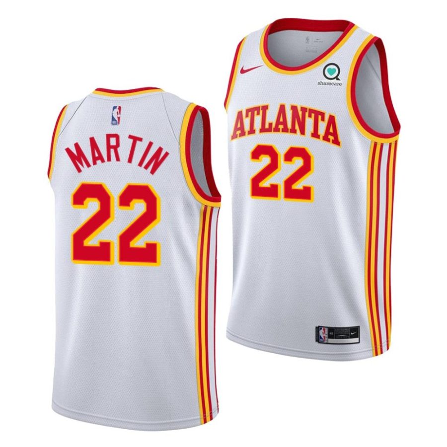 tyrese martin hawks 2022 nba draft white association edition jersey scaled