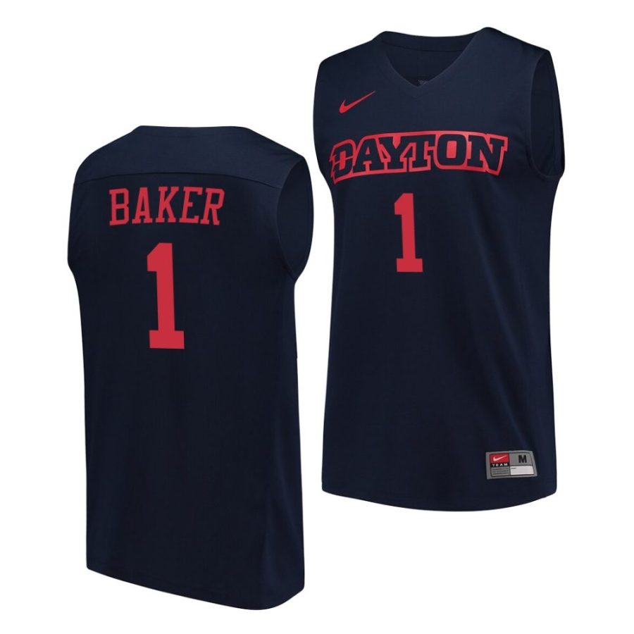 tyrone baker dayton flyers college basketball 2022 23 jersey scaled