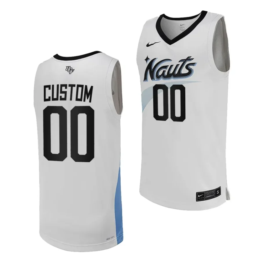 ucf knights custom white replica basketball jersey scaled