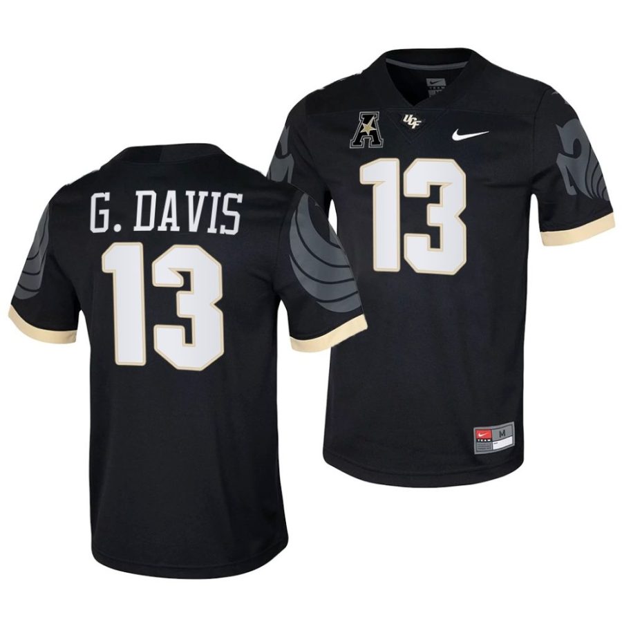 ucf knights gabe davis black college football nfl alumni jersey scaled