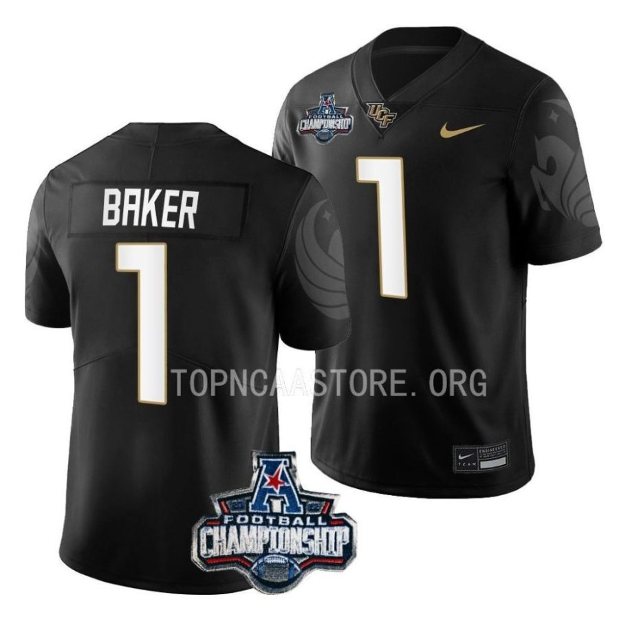 ucf knights javon baker black 2022 acc championship football jersey scaled