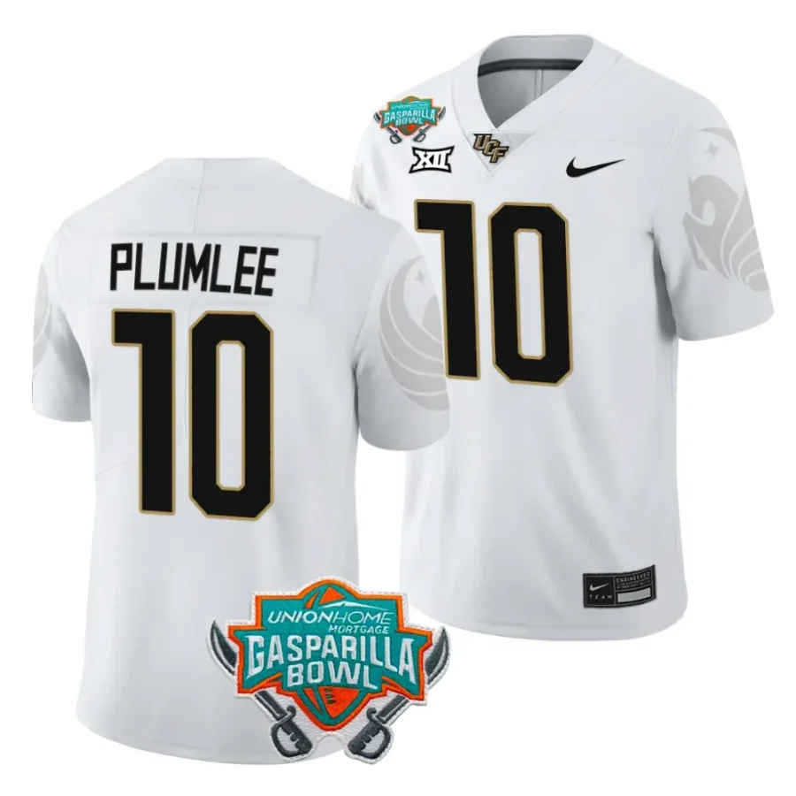 ucf knights john rhys plumlee white 2023 gasparilla bowl football jersey scaled