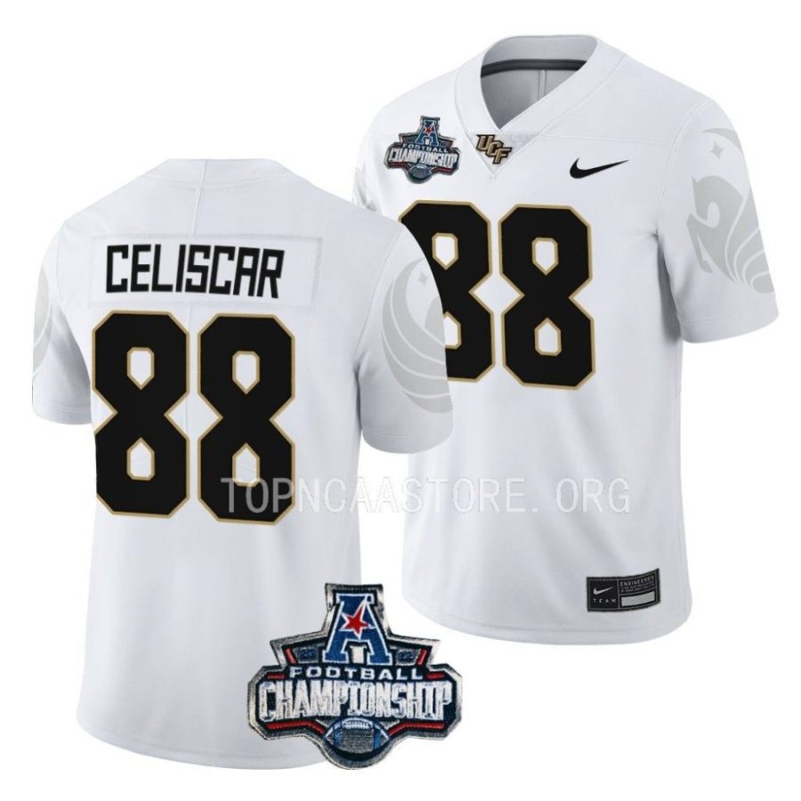 ucf knights josh celiscar white 2022 american championship football jersey scaled