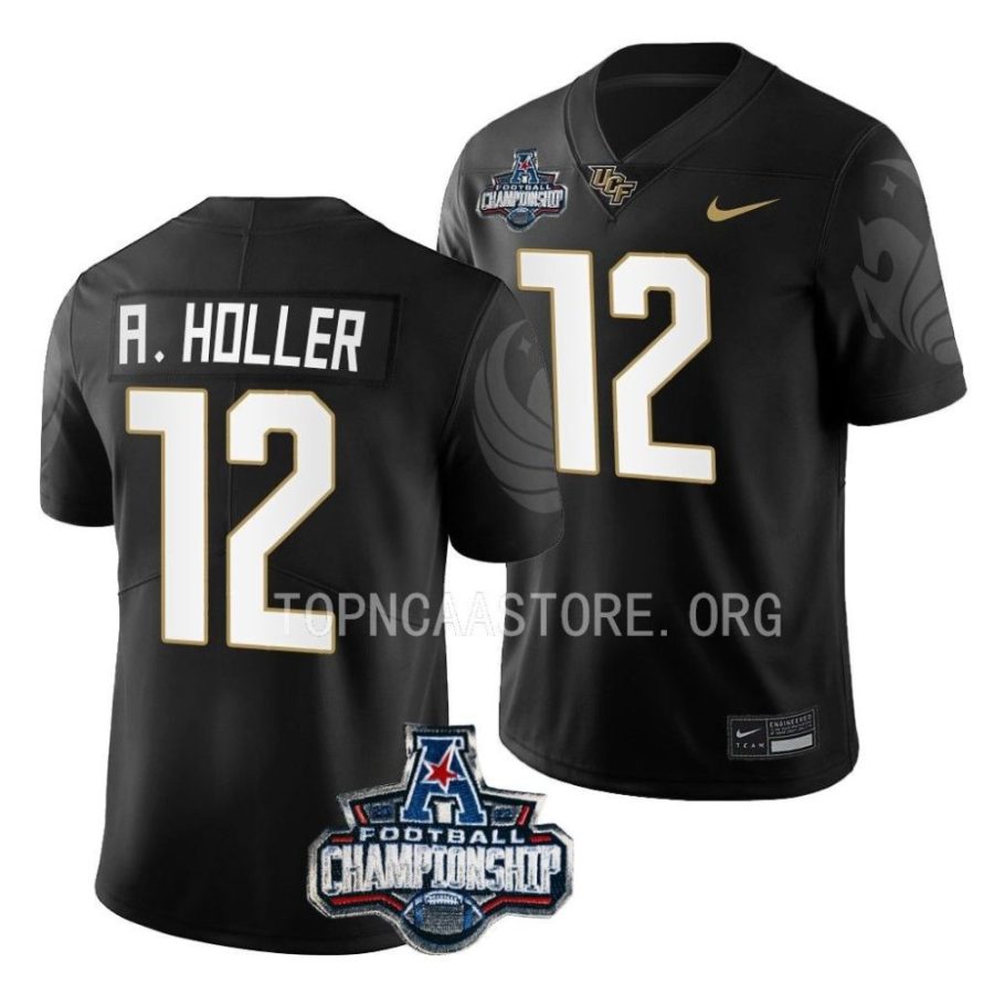 ucf knights justin hodges black 2022 acc championship football jersey scaled