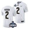 ucf knights kobe hudson white 2022 american championship football jersey scaled