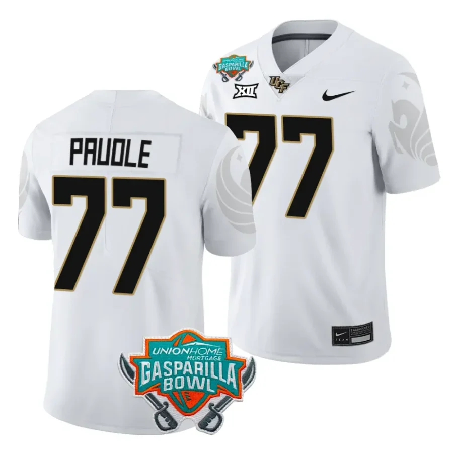 ucf knights lokahi pauole white 2023 gasparilla bowl football jersey scaled