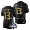 ucf knights mikey keene black 2022 acc championship gold jersey scaled