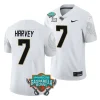 ucf knights r.j. harvey white 2023 gasparilla bowl football jersey scaled
