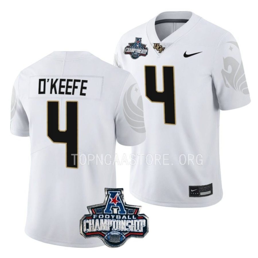 ucf knights ryan o'keefe white 2022 american championship football jersey scaled