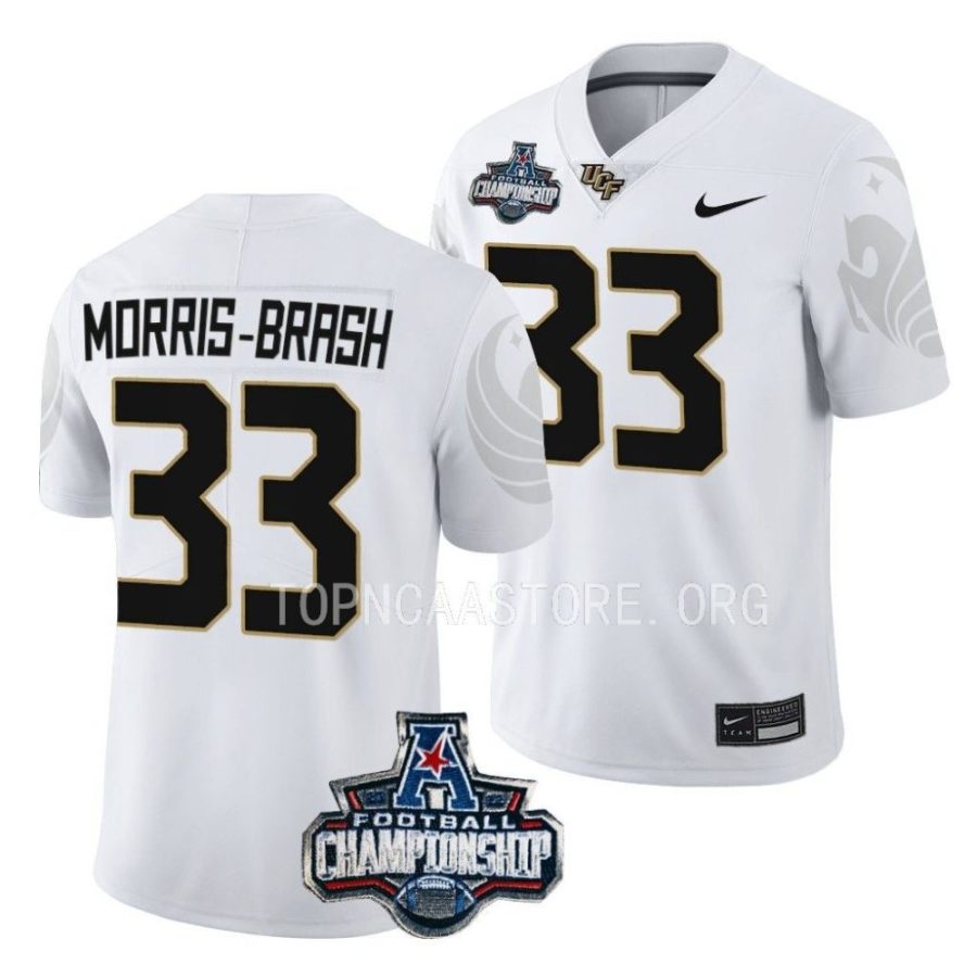 ucf knights tre'mon morris brash white 2022 american championship football jersey scaled
