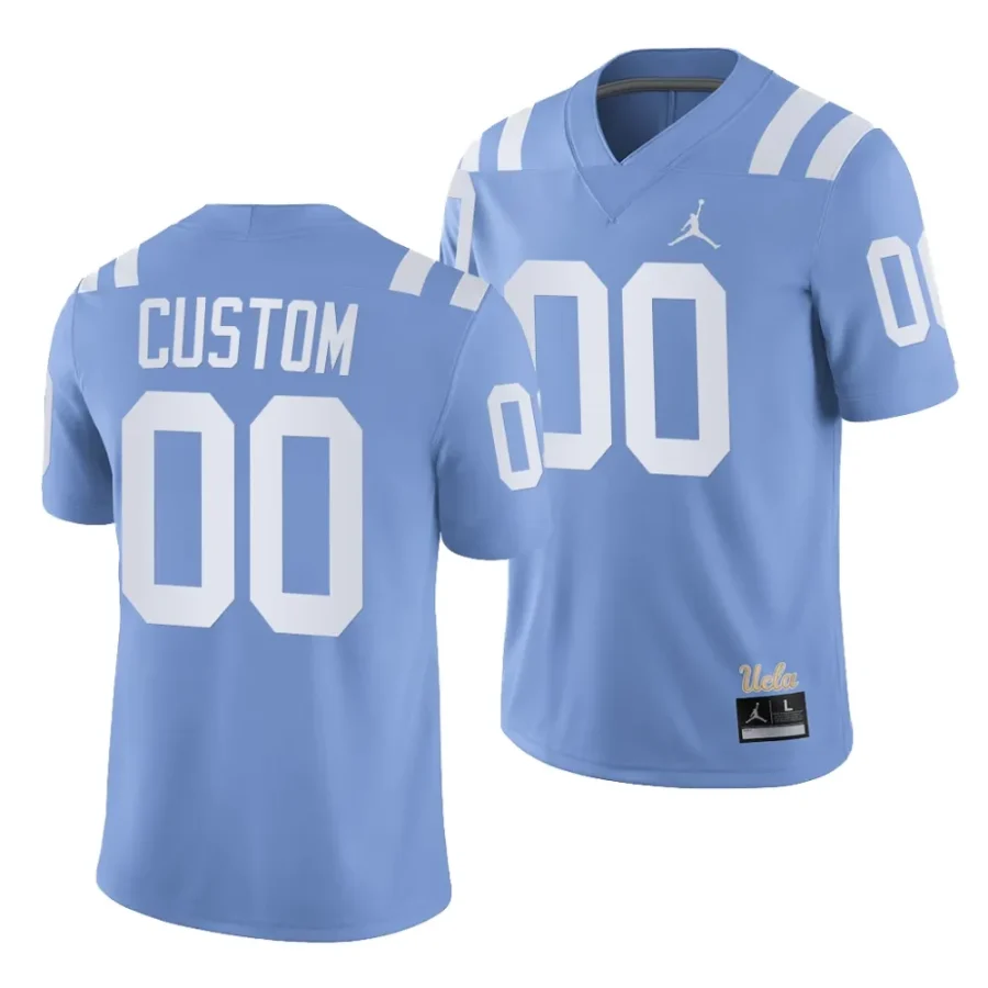 ucla bruins custom light blue alternate game football jersey scaled