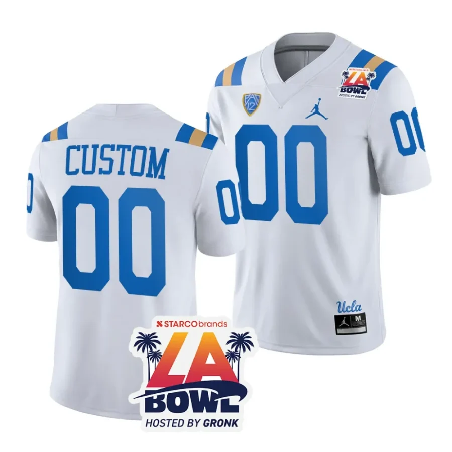 ucla bruins custom white 2023 la bowl football jersey scaled
