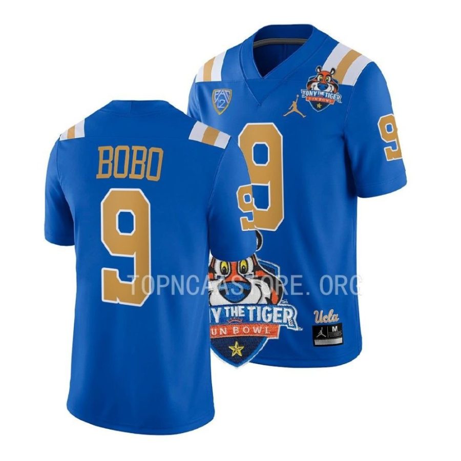 ucla bruins jake bobo blue 2022 tony the tiger sun bowl football jersey scaled