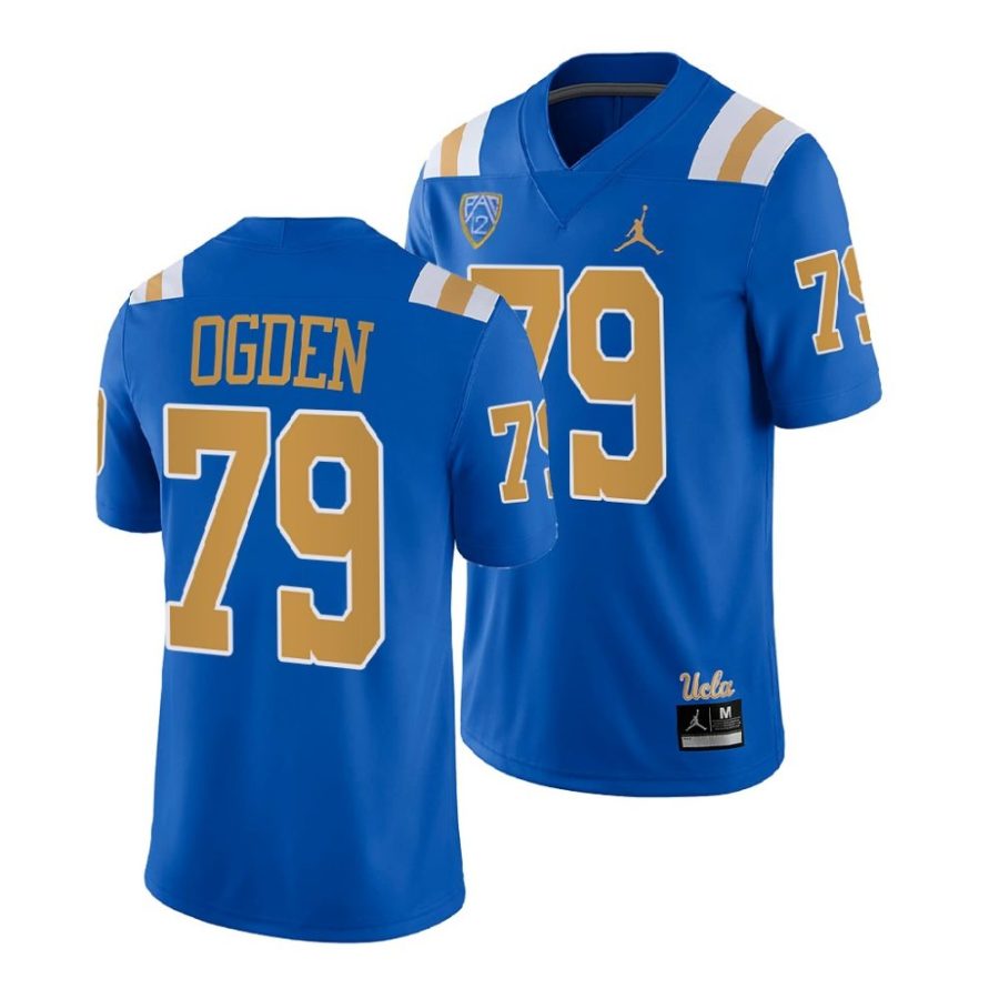 ucla bruins jonathan ogden blue college football jersey scaled