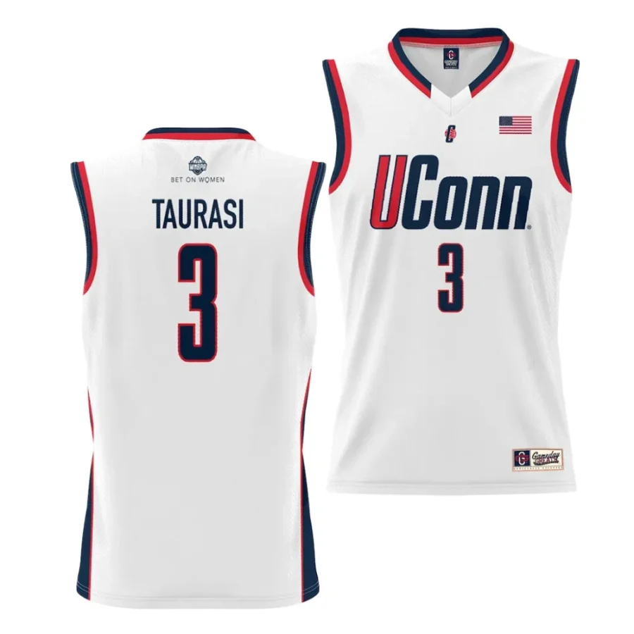 uconn huskies diana taurasi youth white women's basketball jersey scaled