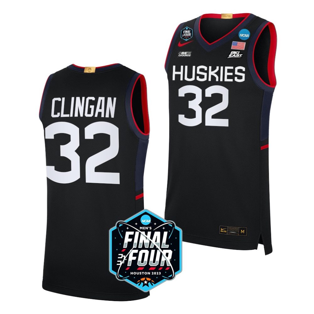 UConn Huskies Donovan Clingan 2023 NCAA Final Four Mens Basketball ...