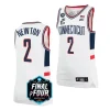 uconn huskies tristen newton 2023 ncaa national championship march madness white jersey scaled