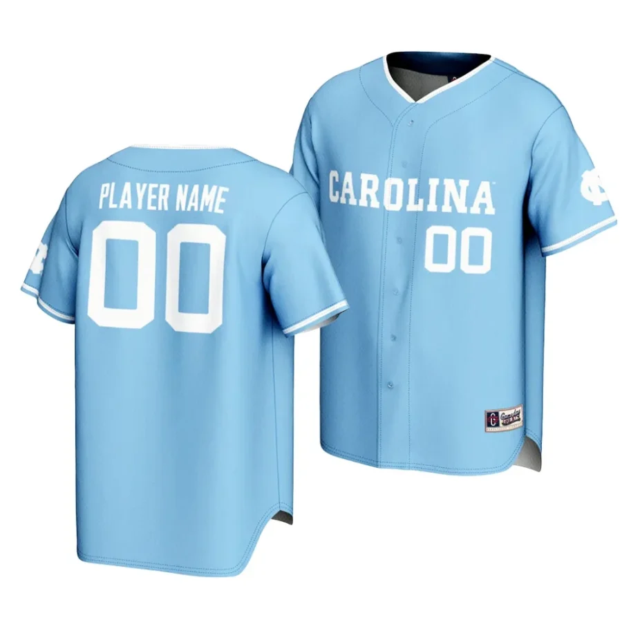 unc tar heels custom light blue nil pick a player youth jersey scaled