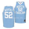 unc tar heels james worthy blue throwback youth jersey scaled