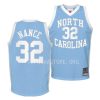 unc tar heels pete nance 2022 23 blue throwback youth jersey scaled
