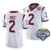 usc trojans brenden rice white 2023 cotton bowl college football jersey scaled