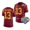 usc trojans caleb williams cardinal 2023 cotton bowl college football jersey scaled