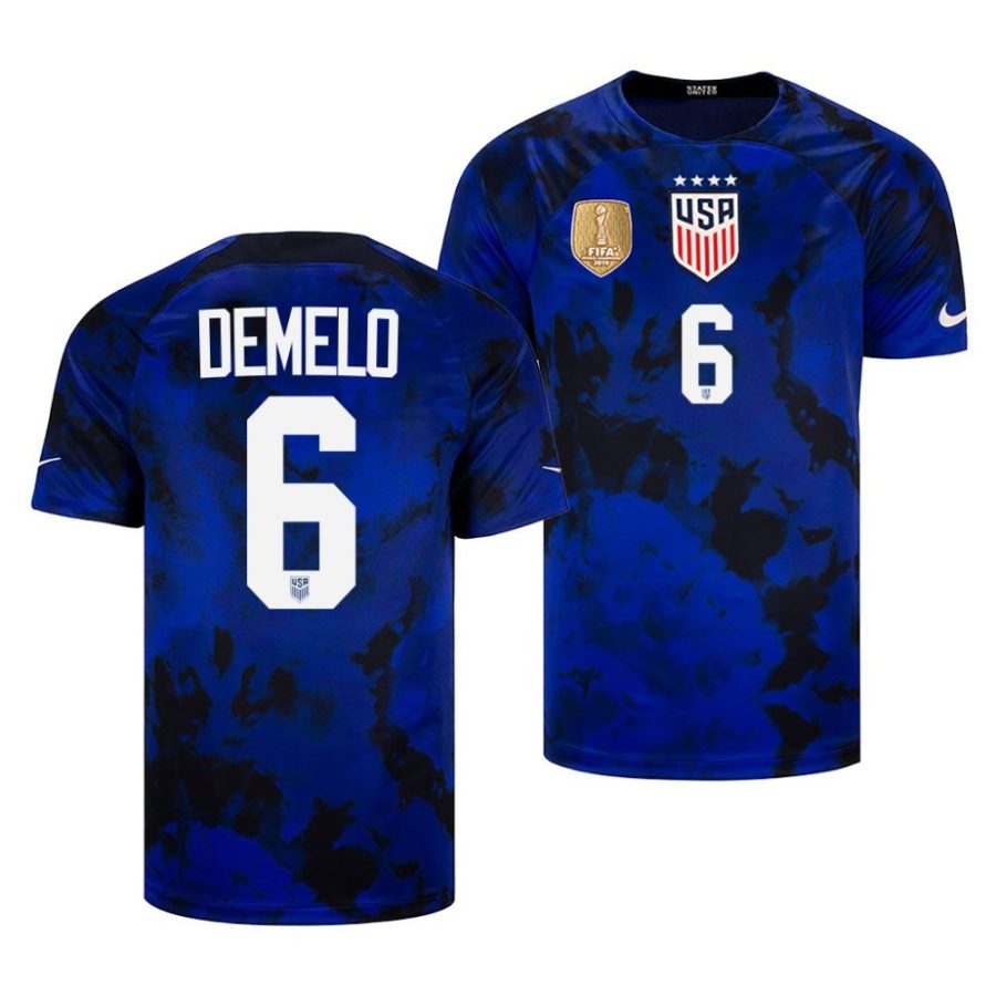 uswnt savannah demelo blue fifa badge away jersey scaled