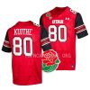 utah utes brant kuithe red 2023 rose bowl college football jersey scaled