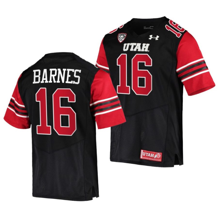 utah utes bryson barnes black college football jersey scaled