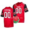 utah utes custom red 2023 rose bowl college football jersey scaled
