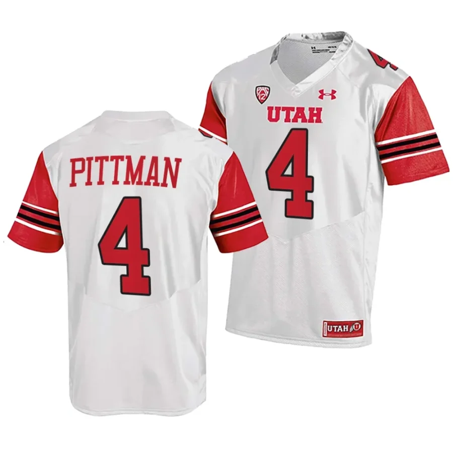 utah utes mycah pittman white college football replica jersey scaled