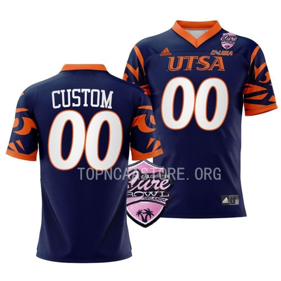 utsa roadrunners custom navy 2022 c usa football conference champions jersey scaled