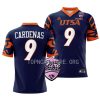 utsa roadrunners oscar cardenas navy 2022 c usa football conference champions jersey scaled